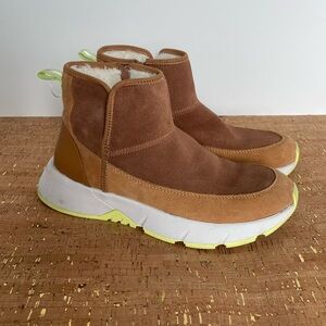 Nurture by Lamaze Brown Suede Ankle Boots